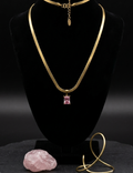 Rose Charm Necklace